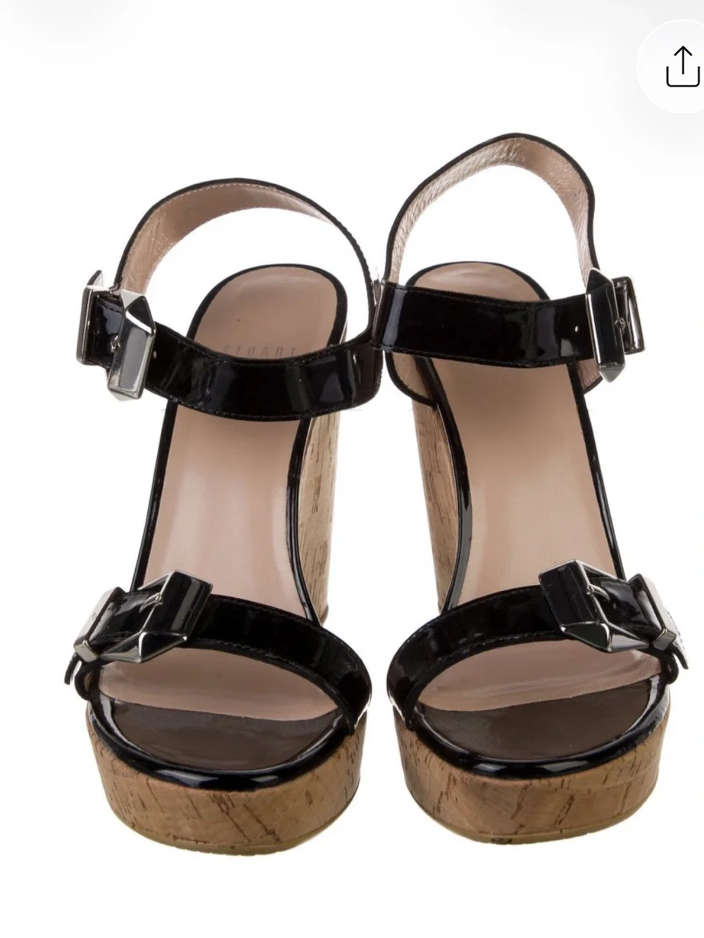 Stuart Weitzman Two Much Wedge | Size 7